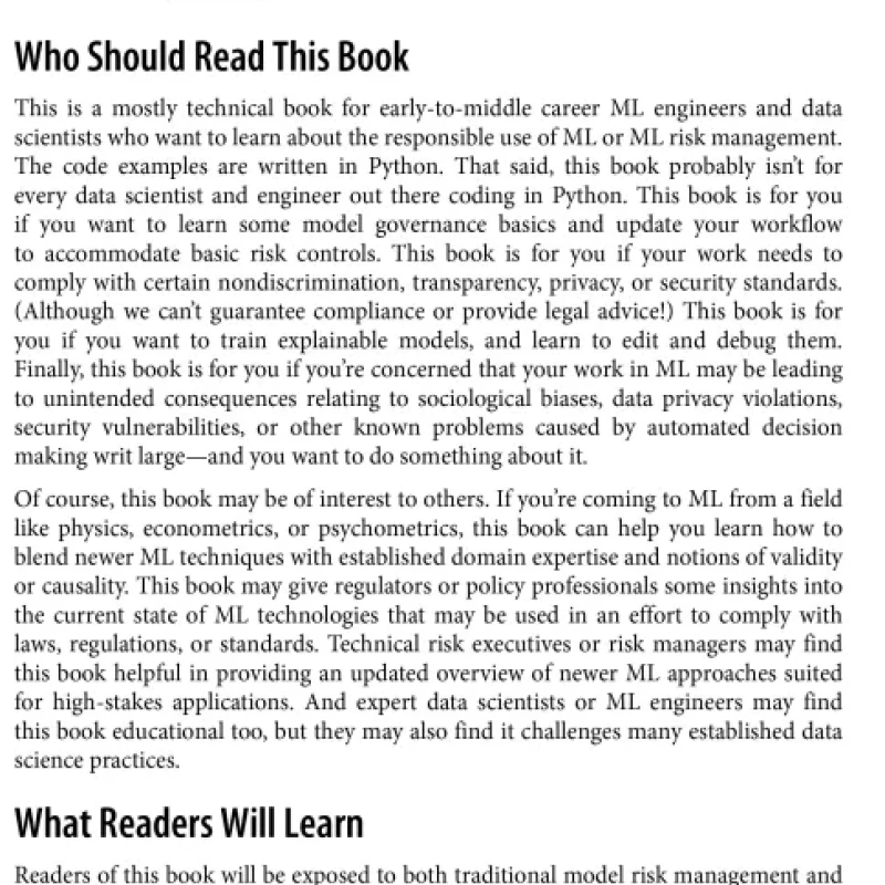 Sách Machine Learning for High-Risk Applications Approaches to Responsible AI