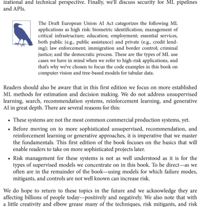 Sách Machine Learning for High-Risk Applications Approaches to Responsible AI