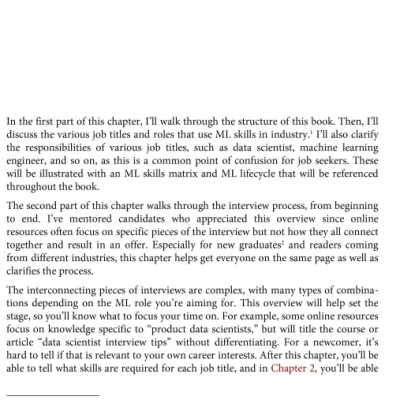 Sách Machine Learning Interviews Kickstart Your Machine Learning and Data Career