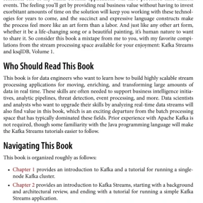 Sách Mastering Kafka Streams and ksqlDB
