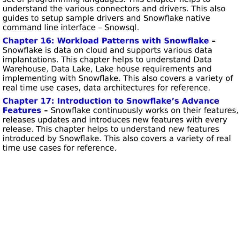 Sách Mastering Snowflake Platform Generate, fetch, and automate Snowflake data as a skilled data practitioner