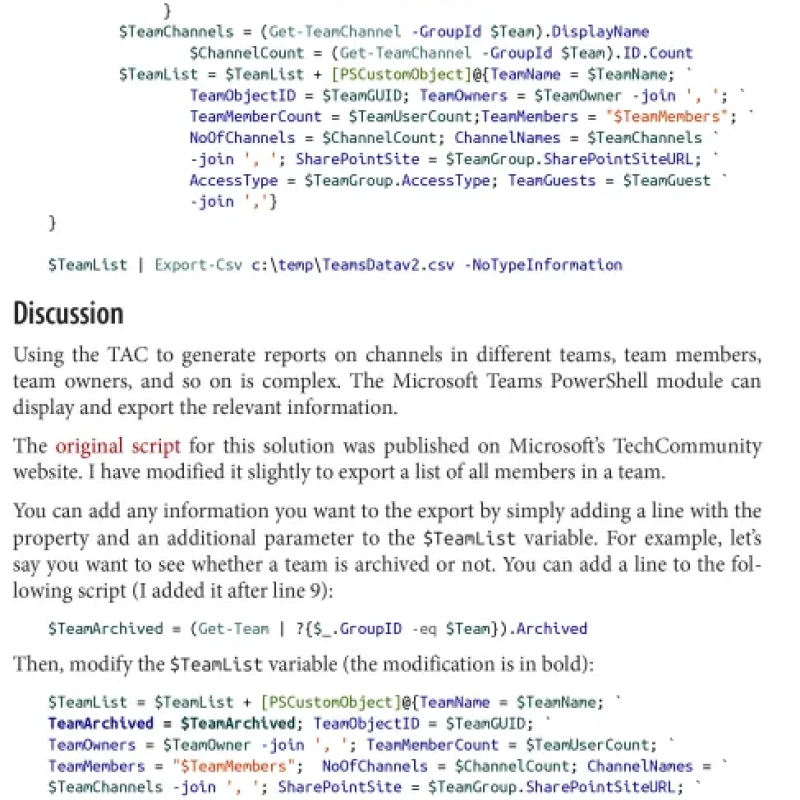 Sách Microsoft Teams Administration Cookbook Quick Solutions for Administrators in the Modern Workplace