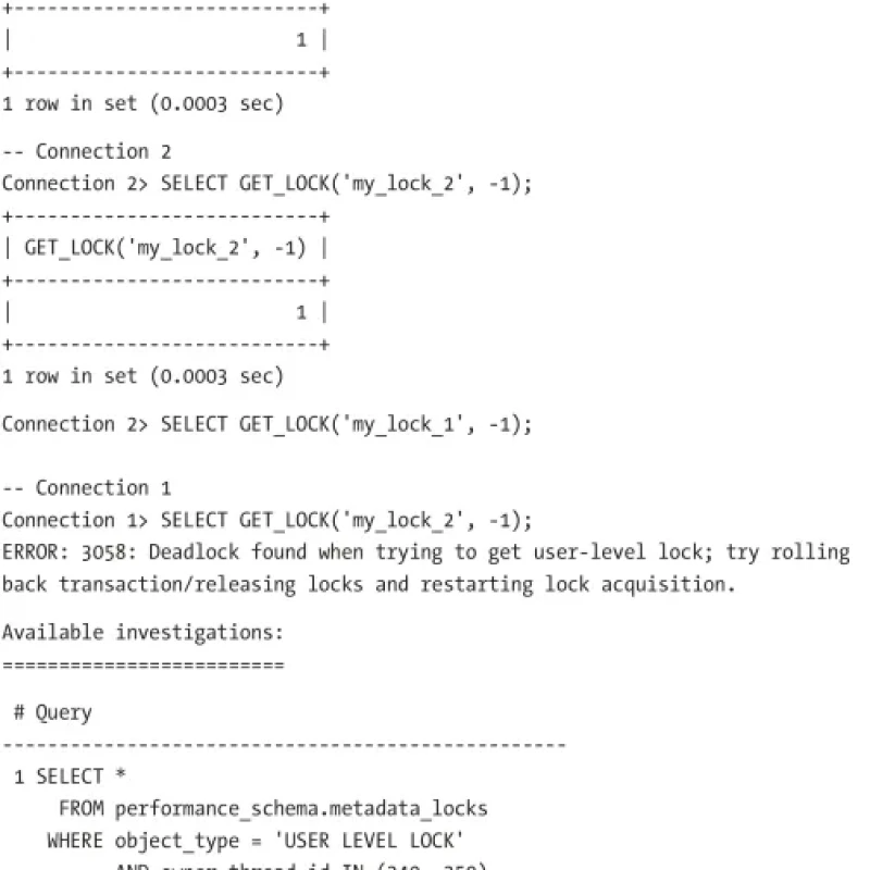 Sách MySQL Concurrency Locking and Transactions for MySQL Developers and DBAs