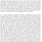 Sách New Mechanism. Explanation, Emergence and Reduction