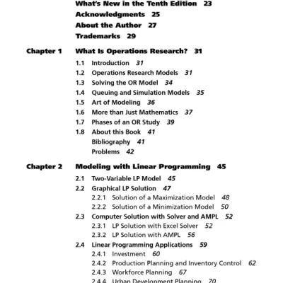 Sách Operations Research An Introduction