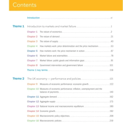 Sách Pearson Edexcel a Level Economics a Fifth Edition (Sách Màu)