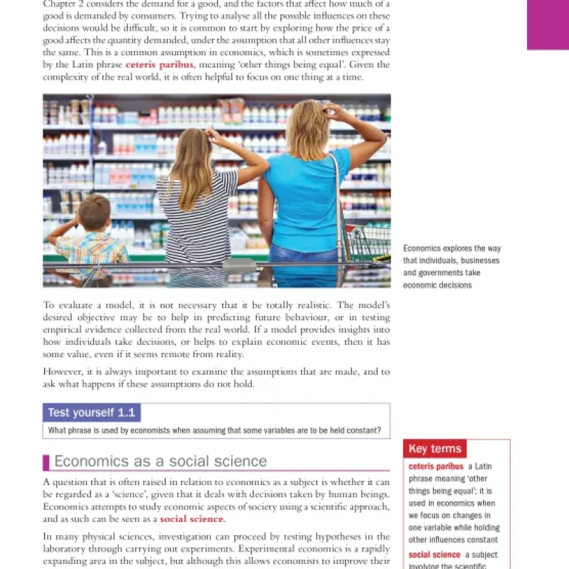 Sách Pearson Edexcel a Level Economics a Fifth Edition (Sách Màu)