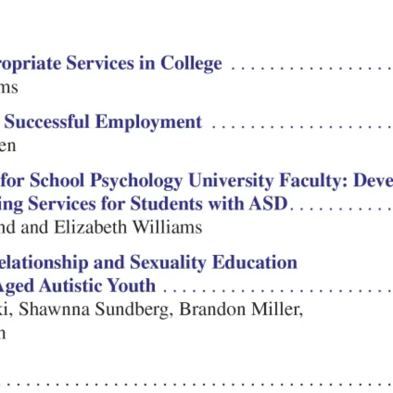 Sách Postsecondary Transition for College- or Career-Bound Autistic Students