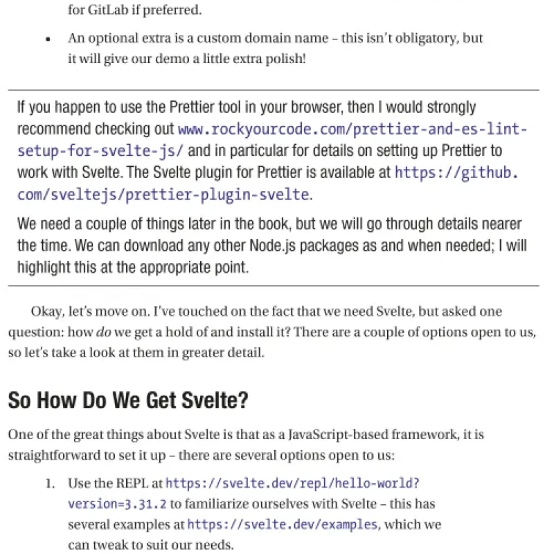 Sách Practical Svelte Create Performant Applications with the Svelte Component Framework