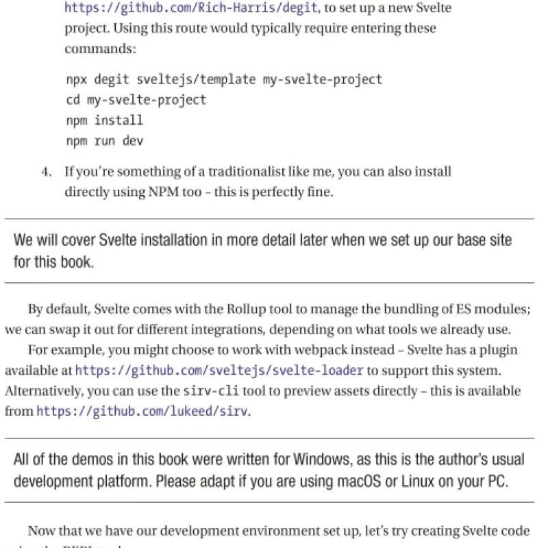 Sách Practical Svelte Create Performant Applications with the Svelte Component Framework