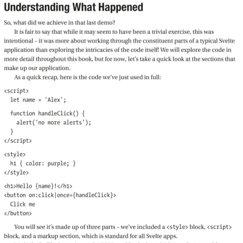 Sách Practical Svelte Create Performant Applications with the Svelte Component Framework