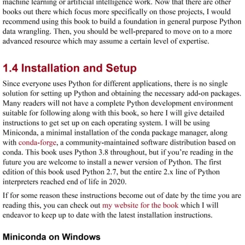 Sách Python for Data Analysis, 3rd Edition