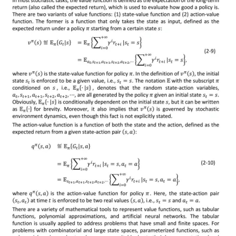 Sách Reinforcement Learning for Sequential Decision and Optimal Control