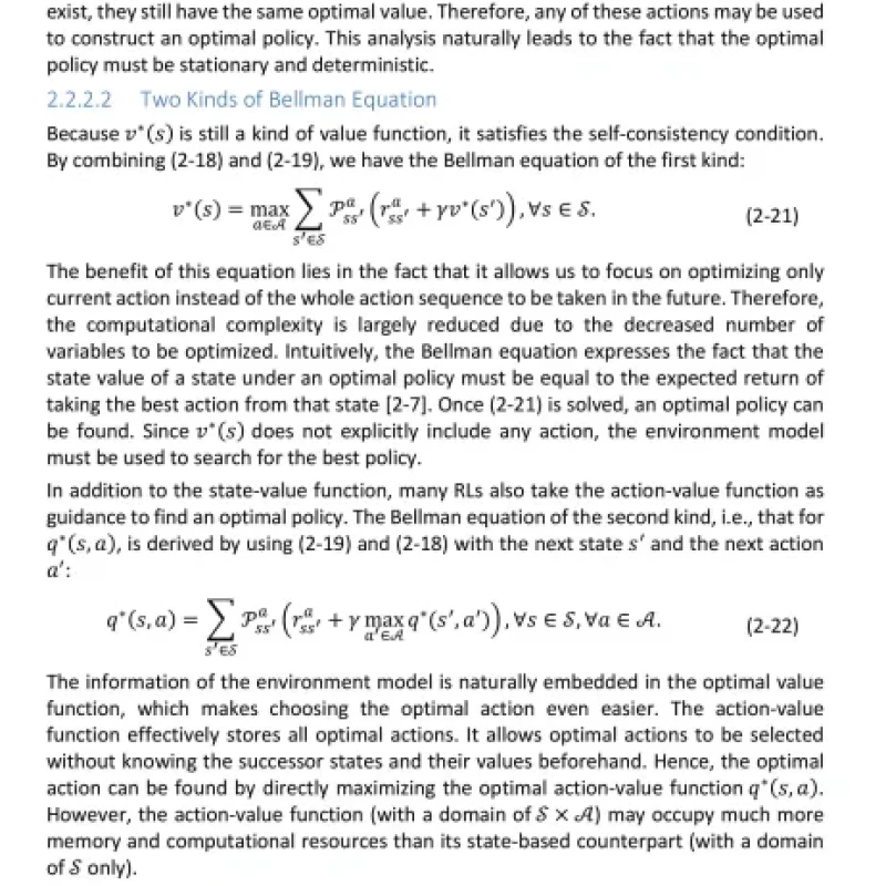 Sách Reinforcement Learning for Sequential Decision and Optimal Control