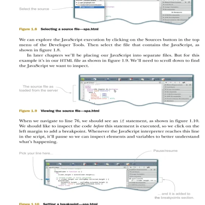 Sách Single page web applications