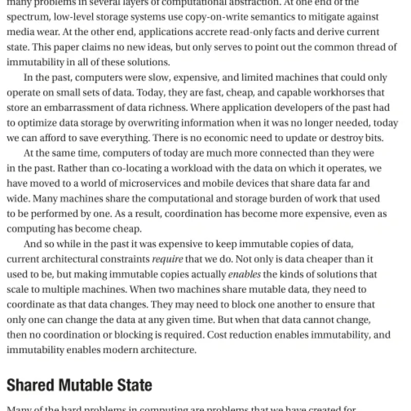 Sách The Art of Immutable Architecture Theory and Practice of Data Management in Distributed Systems