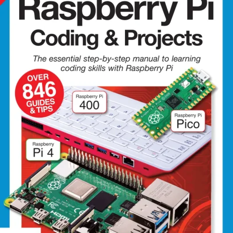Sách The Complete Manual Raspberry Pi Coding Projects - 12th Edition, 2022