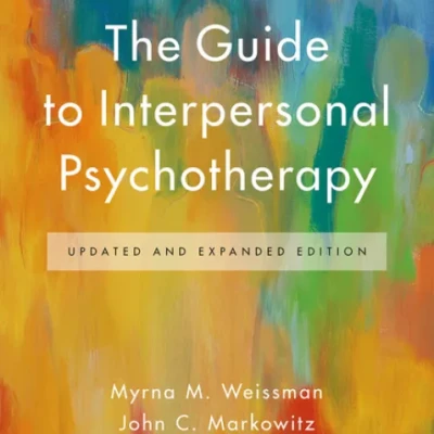 Sách The guide to interpersonal psychotherapy