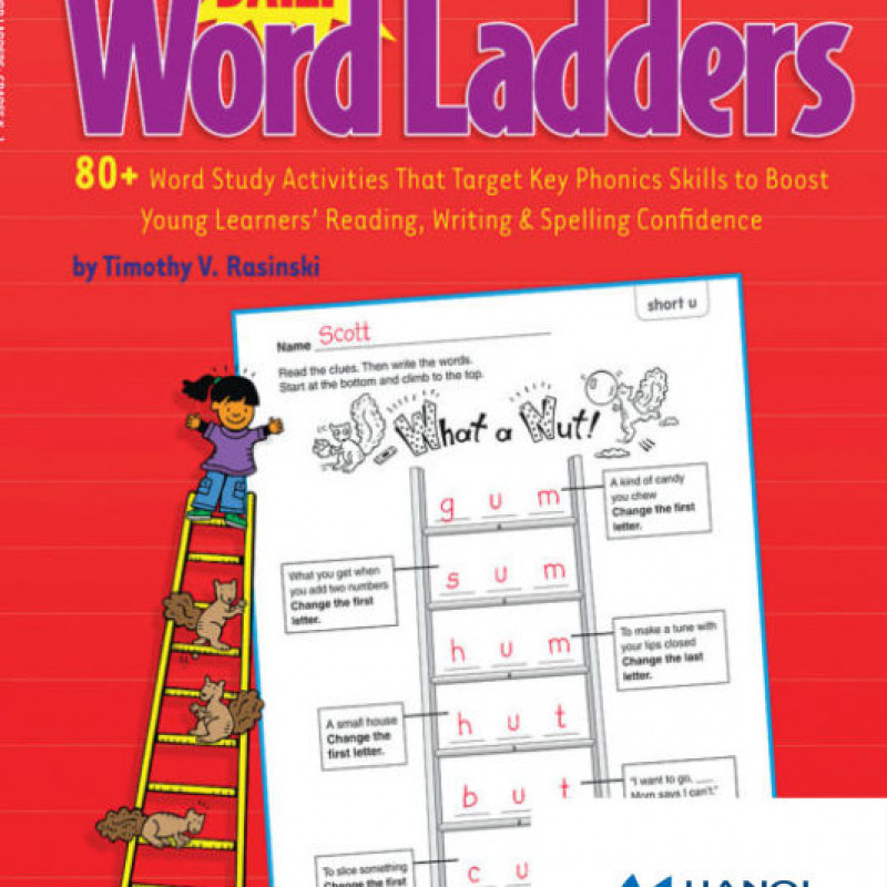 Sách Tiếng Anh DAILY WORD LADDER K-1 (Sách đen trắng)