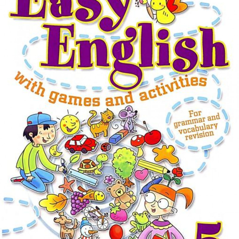 Sách Tiếng Anh Easy English with Games and Activities 1-5 (sách màu)
