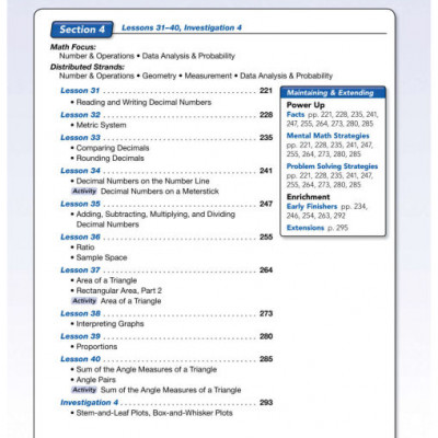 Sách Tiếng Anh SAXON MATH COURSE 2 (Sách đen trắng)