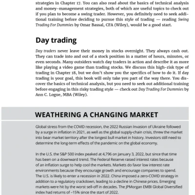 Sách Trading For Dummies, 5th Edition