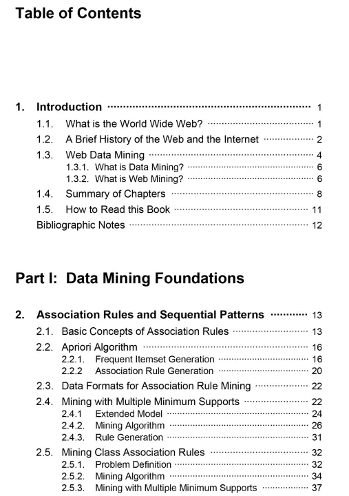 Sách Web Data Mining Exploring Hyperlinks, Contents, and Usage Data