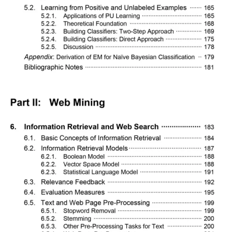 Sách Web Data Mining Exploring Hyperlinks, Contents, and Usage Data