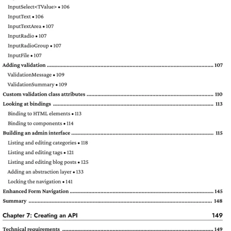 Sách Web Development with Blazor - Third Edition