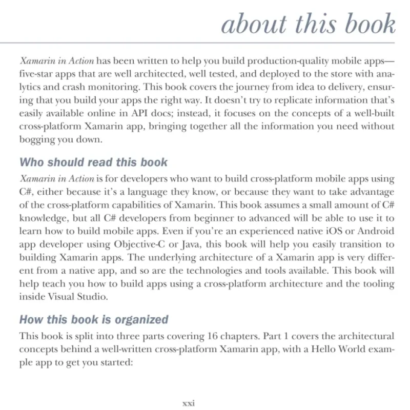 Sách Xamarin in Action