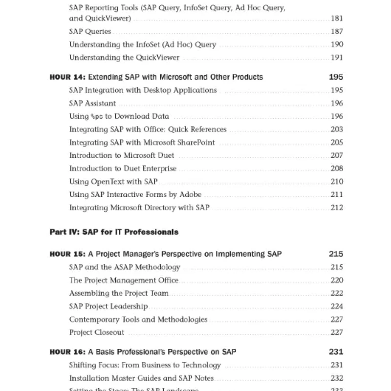 Sams Teach Yourself SAP in 24 Hours, Fourth Edition