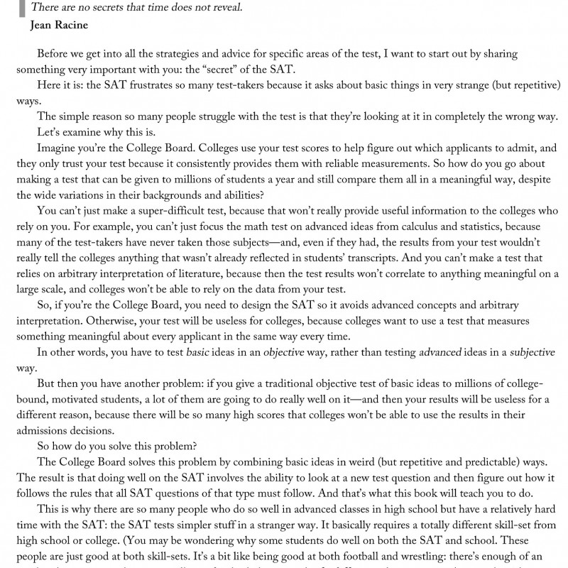 SAT Prep Black Book The Most Effective SAT Strategies (Sách đen trắng)