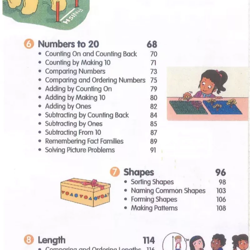 Shaping maths coursebook 1A (Sách màu)