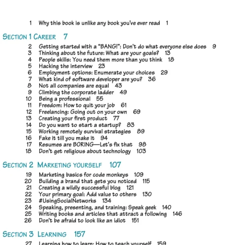 Soft Skills - The Software Developers Life Manual