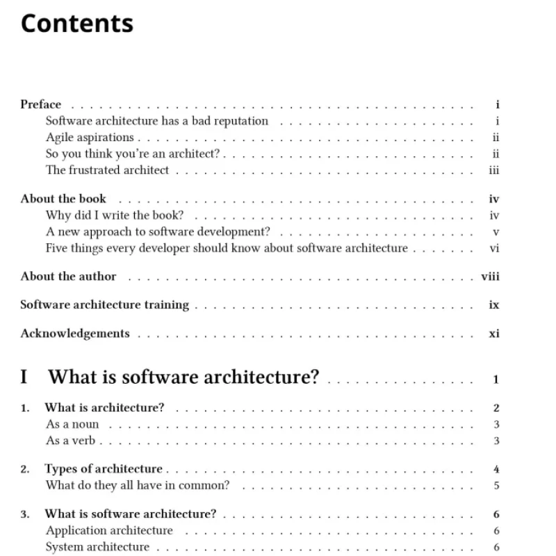 Software Architecture for Developers