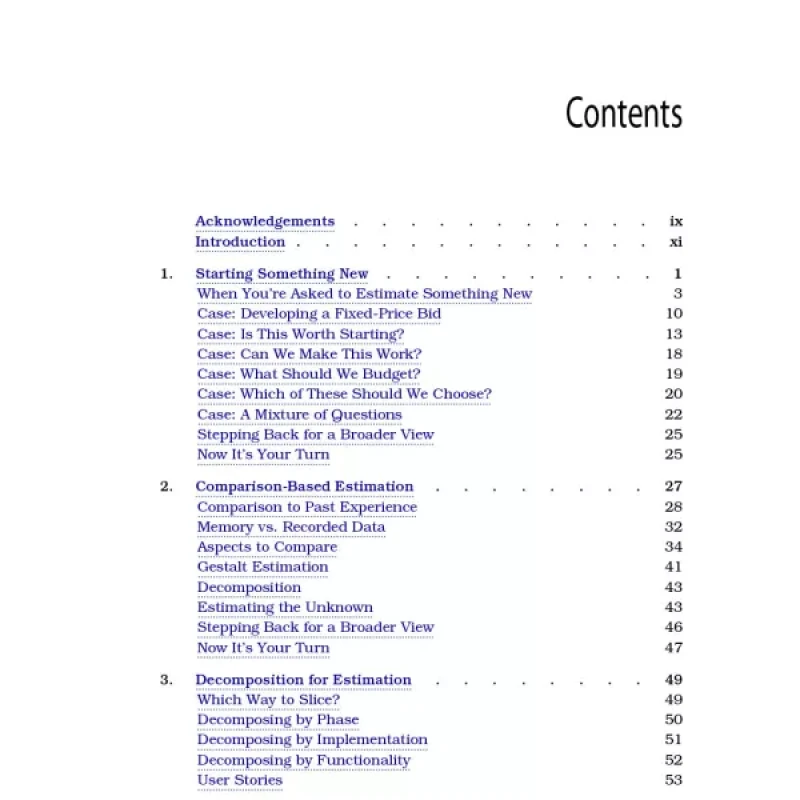 Software Estimation Without Guessing