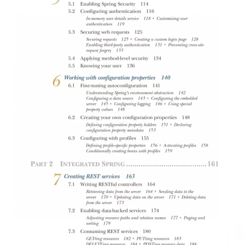 Spring in Action, Sixth Edition