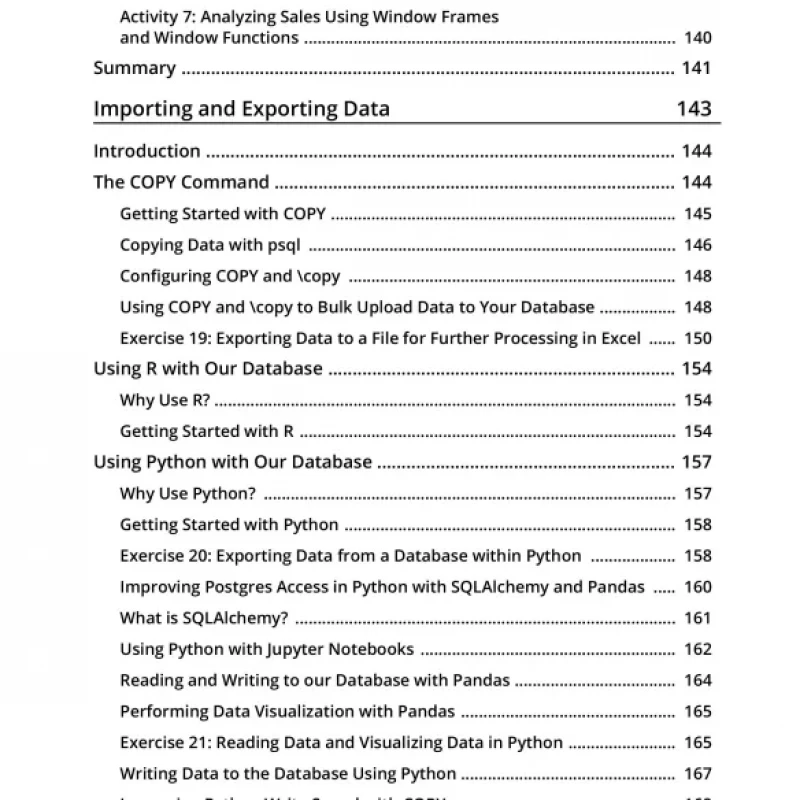 SQL for Data Analytics