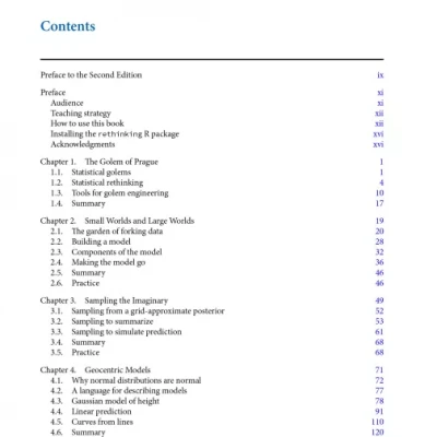 Statistical Rethinking: A Bayesian Course with Examples in R and STAN