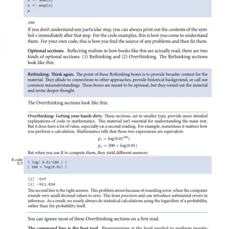 Statistical Rethinking: A Bayesian Course with Examples in R and STAN
