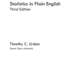 Statistics in Plain English, 3rd Edition