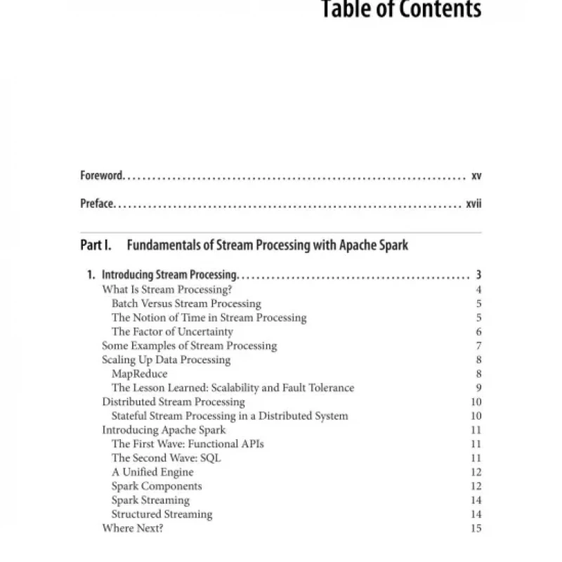 Stream Processing with Apache Spark