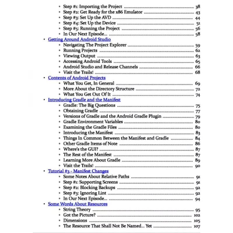 The Busy Coder’s Guide To Android Development (Sách đen trắng)