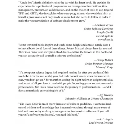 The Clean Coder
