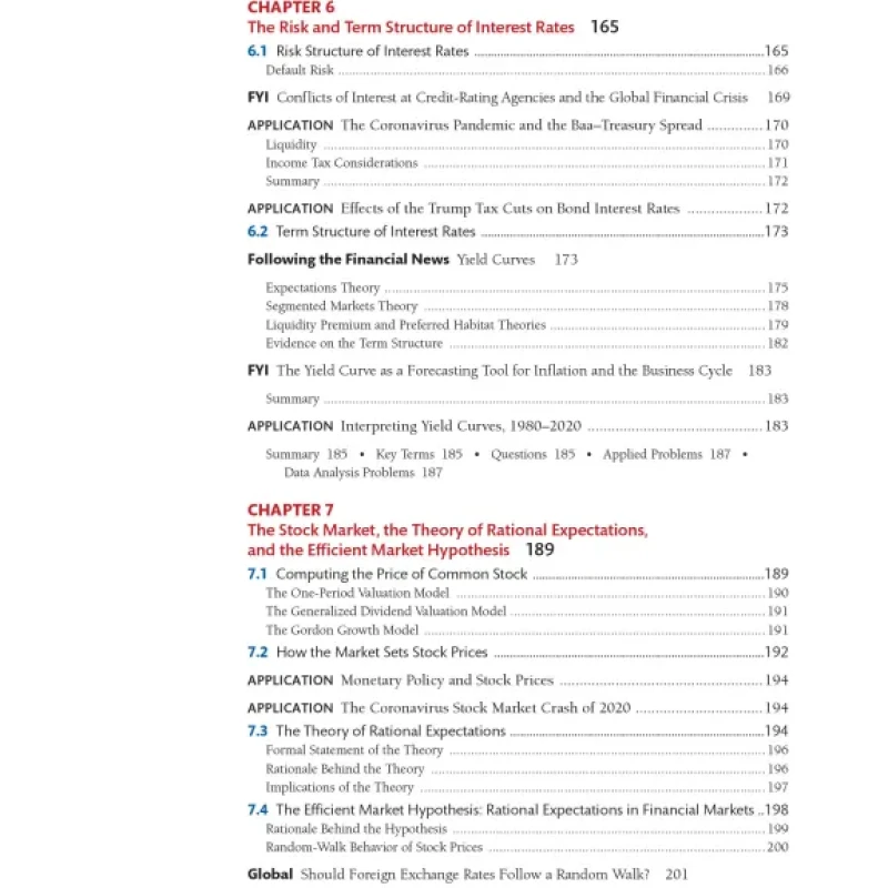 The Economics of Money, Banking and Financial Markets, 13th Global Edition