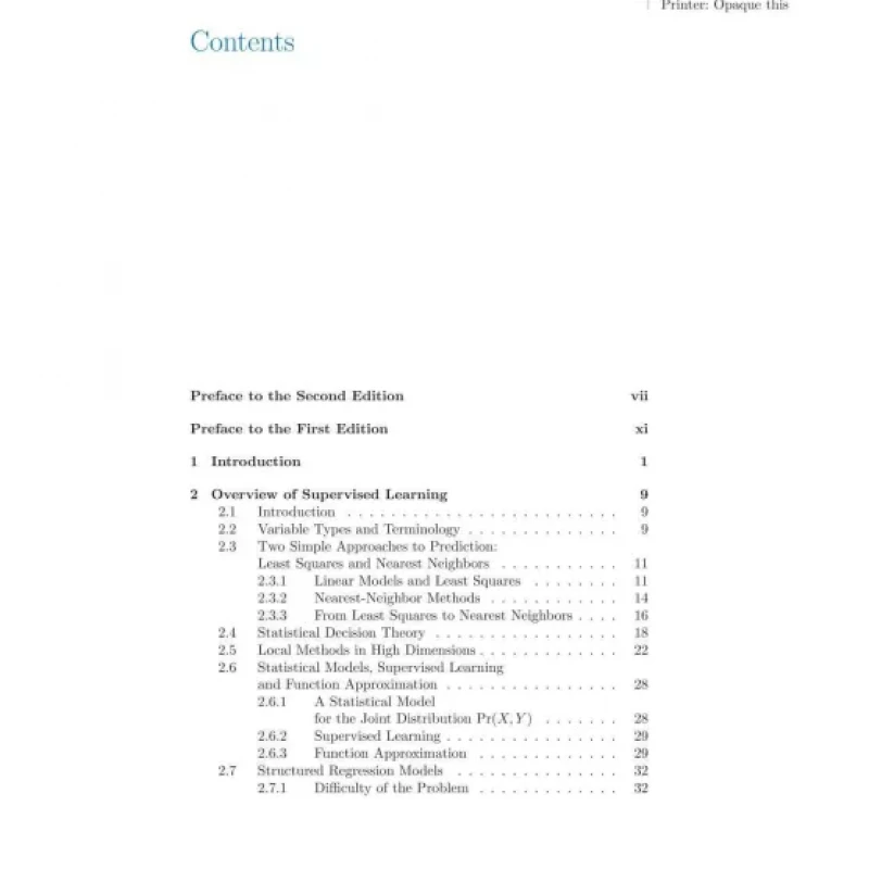 The elements of statistical learning