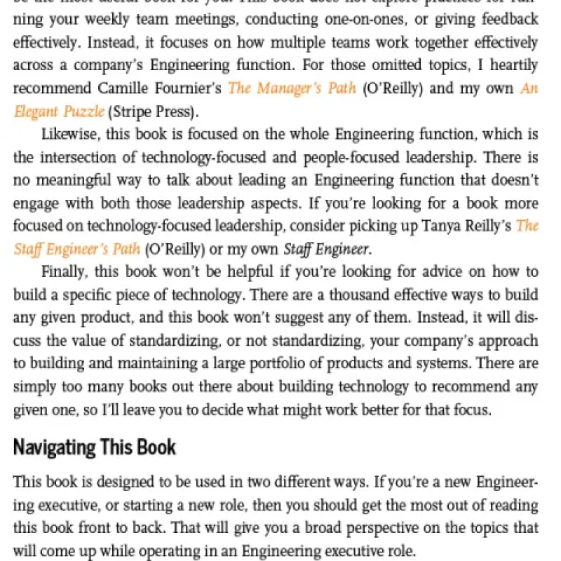 The Engineering Executives Primer Impactful Technical Leadership