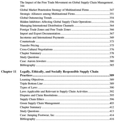 The Essentials of Supply Chain Management