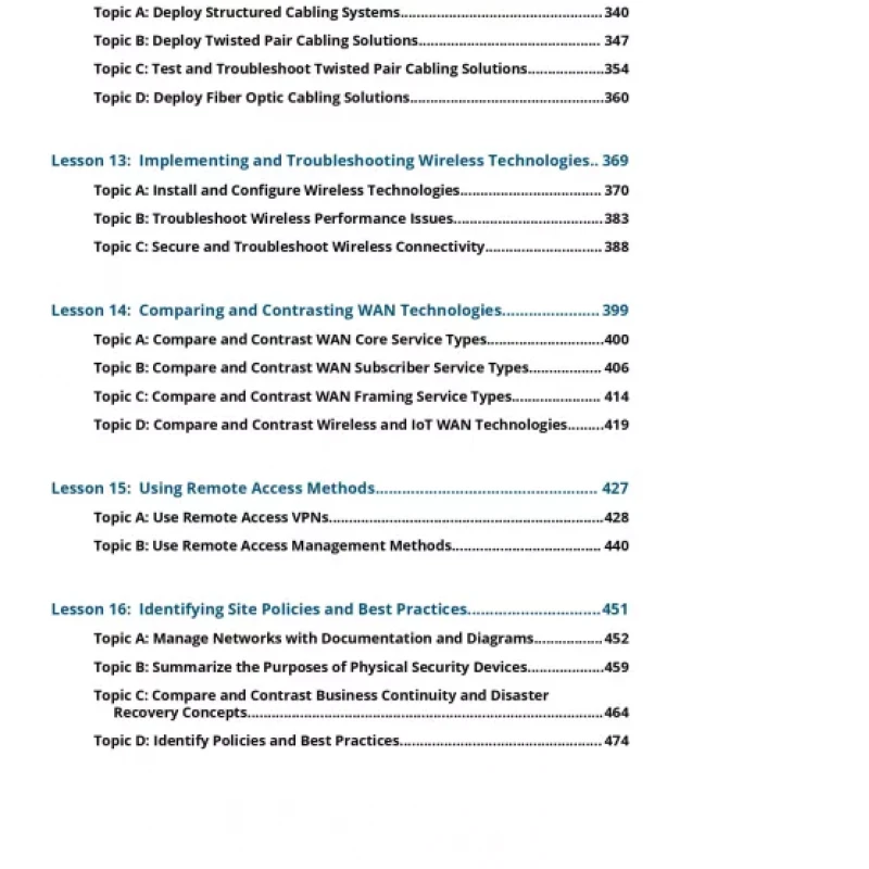 The Official CompTIA Network