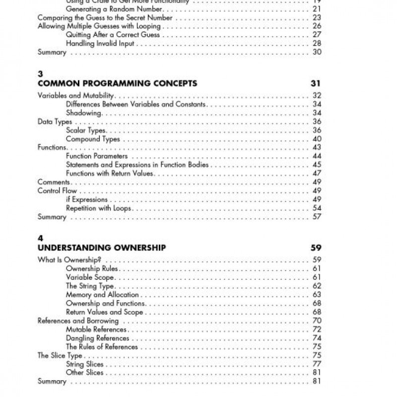 The Rust Programming Language